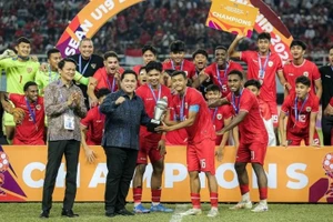 Tuyển U19 Indonesia so tài U19 Argentina trong chuyến tập huấn tại Hàn Quốc.