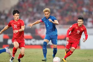 Tuyển Thái Lan quyết thắng Việt Nam trên sân Việt Trì.