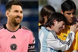 Lionel Messi tái hợp Oscar Ustari tại Inter Miami.