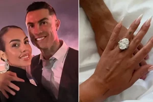 C. Ronaldo cầu hôn bạn gái sau 7 năm sống chung.
