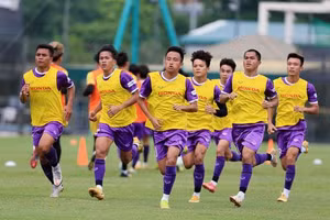 U22 Việt Nam chuẩn bị hội quân cho giải quốc tế.