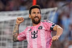 Lionel Messi liên tục ghi bàn tại giải nhà nghề Mỹ.