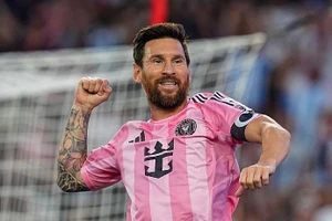 Lionel Messi liên tục ghi bàn tại giải nhà nghề Mỹ.