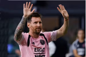 Messi không gánh nổi Inter Miami. Ảnh: Reuters.