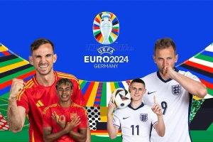 Trận chung kết EURO 2024 giữa Tây Ban Nha và Anh diễn ra vào lúc 02h00 ngày 15/7.