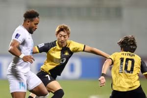 Thép xanh Nam Định đánh bại Tampines Rovers FC trên sân Thiên Trường.