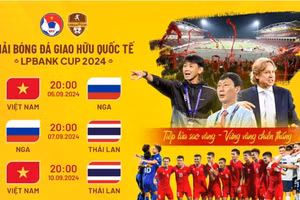 Lịch thi đấu giao hữu của tuyển Việt Nam.