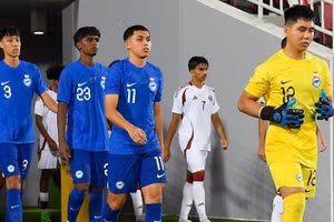 Singapore dự Vòng loại U23 Châu Á 2026 tại Việt Nam với đội hình trẻ nhất giải.