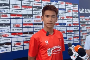 Lê Văn Thuận được triệu tập lên U23 Việt Nam.