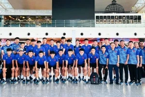  U22 Việt Nam lên đường dự giải CFA Team China 2024.