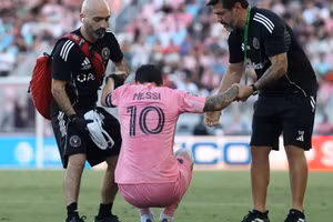 Messi được dự phải nghỉ thi đấu ít nhất 2 tuần.