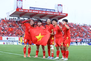 Tuyển nữ Việt Nam đoạt hạng 3 AFF Cup 2025.