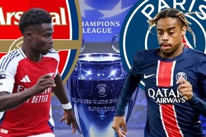 Arsenal tiếp đón PSG trên sân nhà ở lượt trận thứ 2 Champions League.