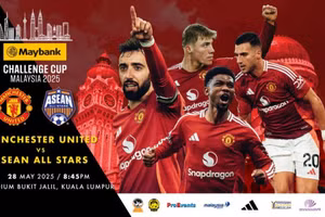CLB Man United du đấu Malaysia trong tháng 5 tới.