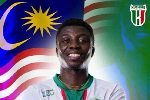 Tiền đạo Jordan Mintah chính thức có quốc tịch Malaysia.
