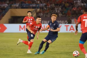 Quang Hải quyết tâm giúp Công an Hà Nội vô địch Cúp C1 Đông Nam Á.