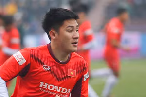 Nguyễn Duy Kiên hiện đang thử việc ở Hải Phòng FC.