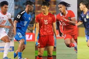 Đình Bắc vào Top 5 cầu thủ trẻ đáng xem nhất ở bảng B AFF Cup.