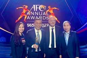 VFF được AFC trao giải thưởng ghi nhận của Chủ tịch AFC đối với Bóng đá cơ sở.