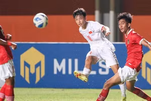 U16 Việt Nam thua mất mặt U16 Indonesia ở trận tranh hạng Ba U16 Đông Nam Á.