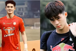 Vẻ đẹp nam thần của thủ môn U22 Việt Nam Trần Trung Kiên