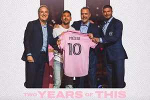 Inter Miami được cho là chuẩn bị gia hạn hợp đồng với Messi.