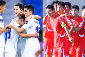 Trận bán kết U17 Uzbekistan - U17 Triều Tiên được dự đoán vô cùng hấp dẫn.