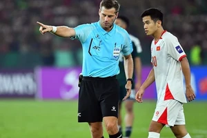 Danh tính trọng tài trận U23 Việt Nam - U23 Trung Quốc