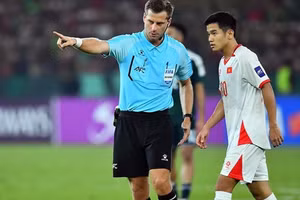 Danh tính trọng tài trận U23 Việt Nam - U23 Trung Quốc