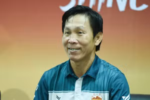 HLV Nguyễn Quang Trãi thất vọng với trận thua của Hoàng Anh Gia trước Viettel.