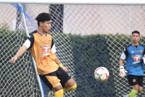 Phạm Lý Đức hiện đang thử việc tại Hoàng Anh Gia Lai.