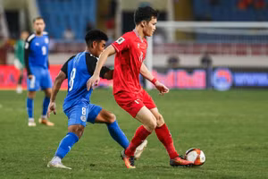 Tuyển Việt Nam được tăng bậc sau trận thắng Nepal.