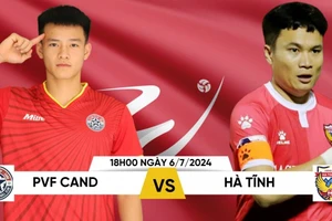 Trận tranh vé playoff V-League diễn ra vào lúc 18h ngày 6/7 trên sân Hàng Đẫy.