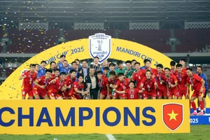 U23 Việt Nam 3 lần liên tiếp vô địch U23 Đông Nam Á.