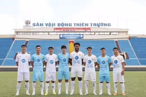 Nam Định rộng cửa đứng đầu bảng G AFC Champions League Two 2024/25.