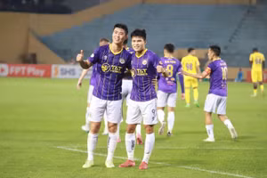 Tuấn Hải quyết thắng Nam Định ở vòng 21 V-League.