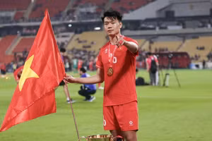  Thành Chung trở lại tập luyện hậu chấn thương.