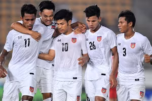 Tuyển Myanmar tổn thất lực lượng ở trận gặp Việt Nam.