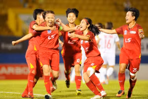 CLB TPHCM I đại diện cho bóng đá Việt Nam tham dự AFC Women's Champions League.