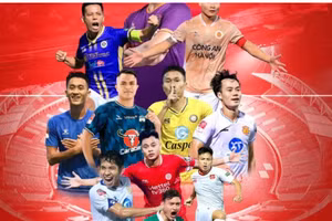 Giải V-League ngày càng trở nên chuyên nghiệp.