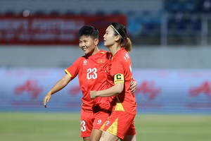 Tuyển nữ Việt Nam thắng đậm Malaysia ở trận ra quân SEA Games 33.