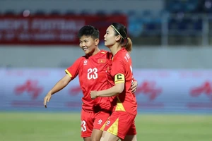 Tuyển nữ Việt Nam thắng đậm Malaysia ở trận ra quân SEA Games 33.