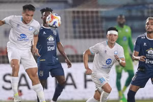 Nam Định thắng sát nút Svay Rieng ở Cúp C1 Đông Nam Á.