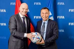 FIFA gửi thư chúc Tết Liên đoàn bóng đá Việt Nam.