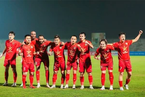 Hồng Lĩnh Hà Tĩnh vẫn đang bất bại tại V-League.