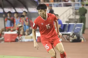 U22 Việt Nam thua đáng tiếc Trung Quốc ở trận mở màn CFA Team China 2024.