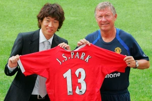 Park Ji-sung từng rất thành công khi chơi bóng cho Man United.