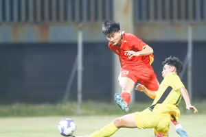 U17 Việt Nam ra quân thuận lợi ở giải vô địch U17 Đông Nam Á. Ảnh: VFF.