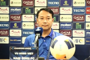 Nam Định quyết thắng Lee Man FC ở AFC Champions League Two.