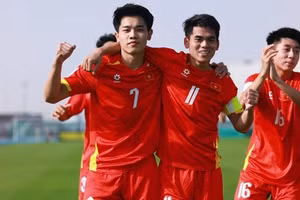 U23 Việt Nam thắng cách biệt U23 Jordan ở U23 châu Á